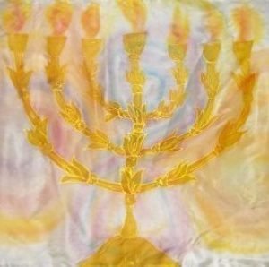 "Let There Be Light" Silk Flag/Billow K.S.