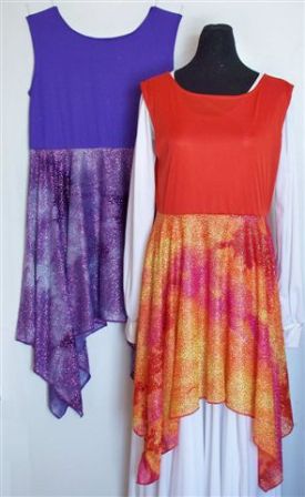Knit Dance Top with Glitter Skirt #KCT-01 - NCW