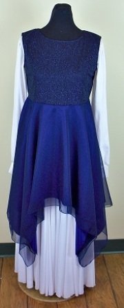 Sleeveless Soft Glitter w/double skirt - NCWNBT