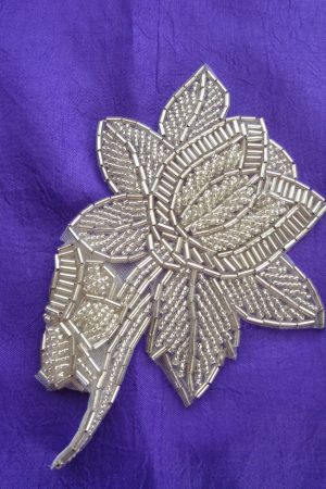 BB-Silver Tulip Applique